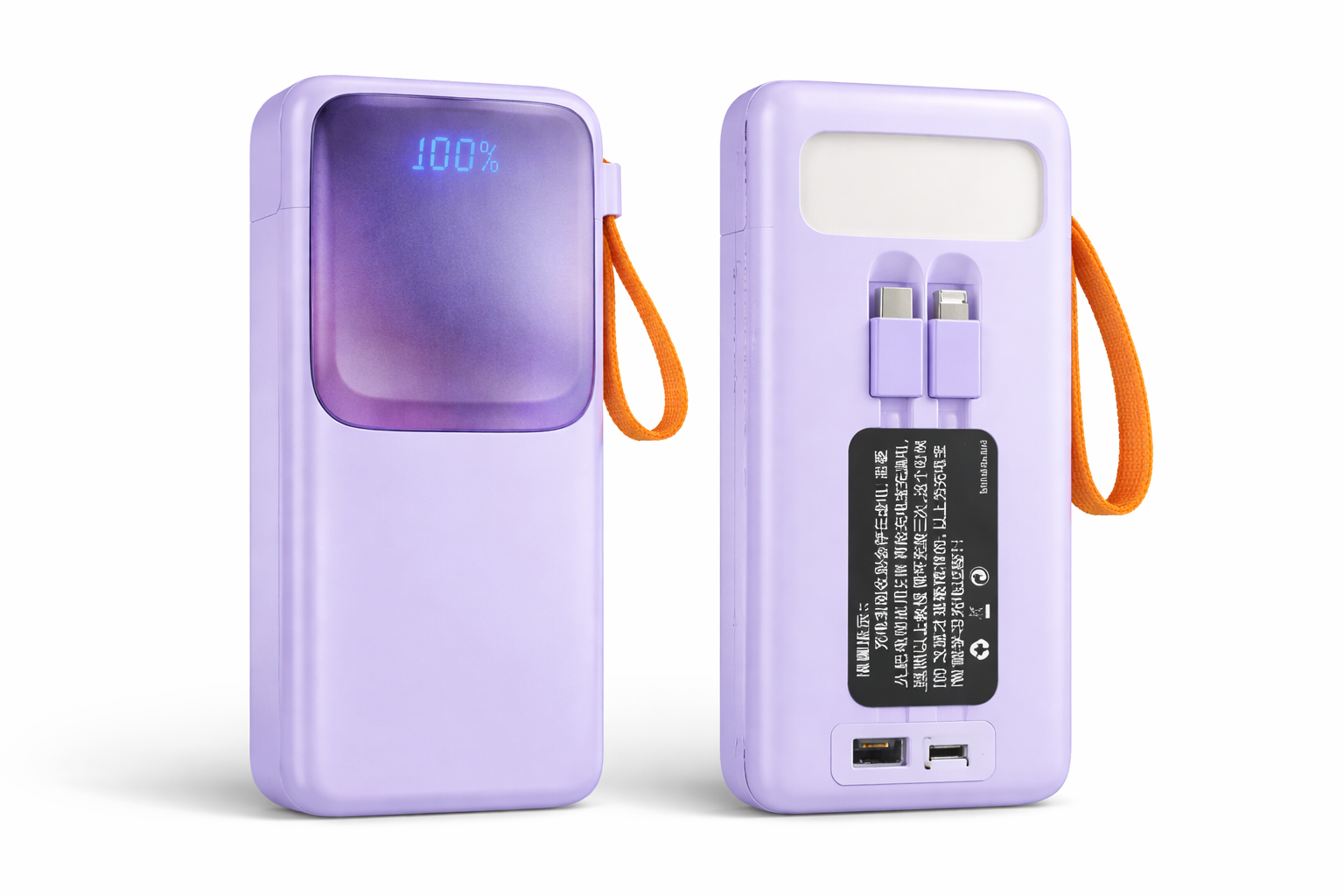 Moshuo 30000mAh 100W PD Fast Charging Power Bank – Laptop & Mobile Support | LED Display | Type-C